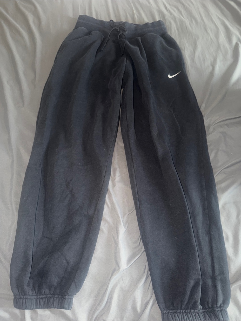Nike Black high waisted Jogger Sweatpants